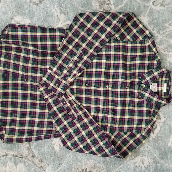 J.Crew Mens Brushed Twill Shirt in Plaid - Picture 3 of 5